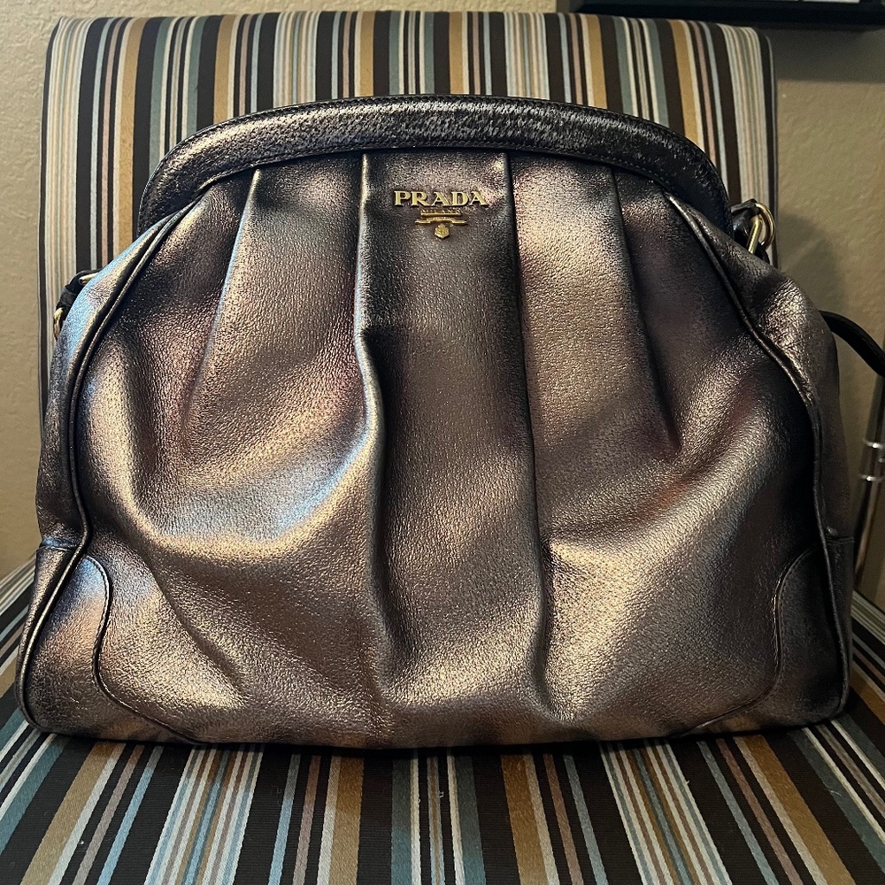 Prada Leather Shoulder Bag